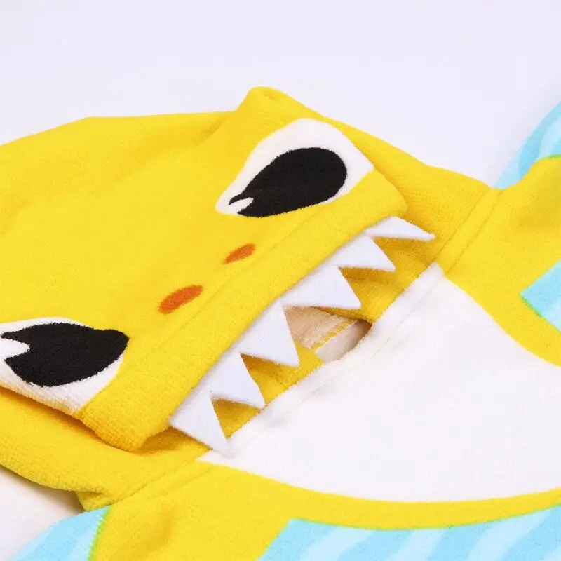 Baby Shark microfiber poncho towel product photo