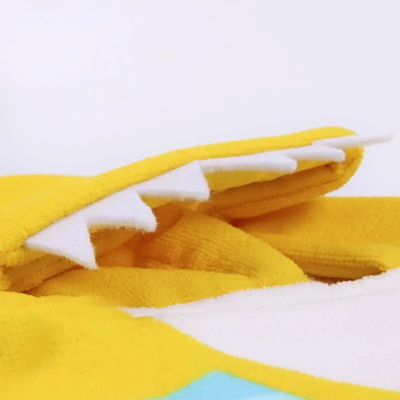 Baby Shark microfiber poncho towel product photo