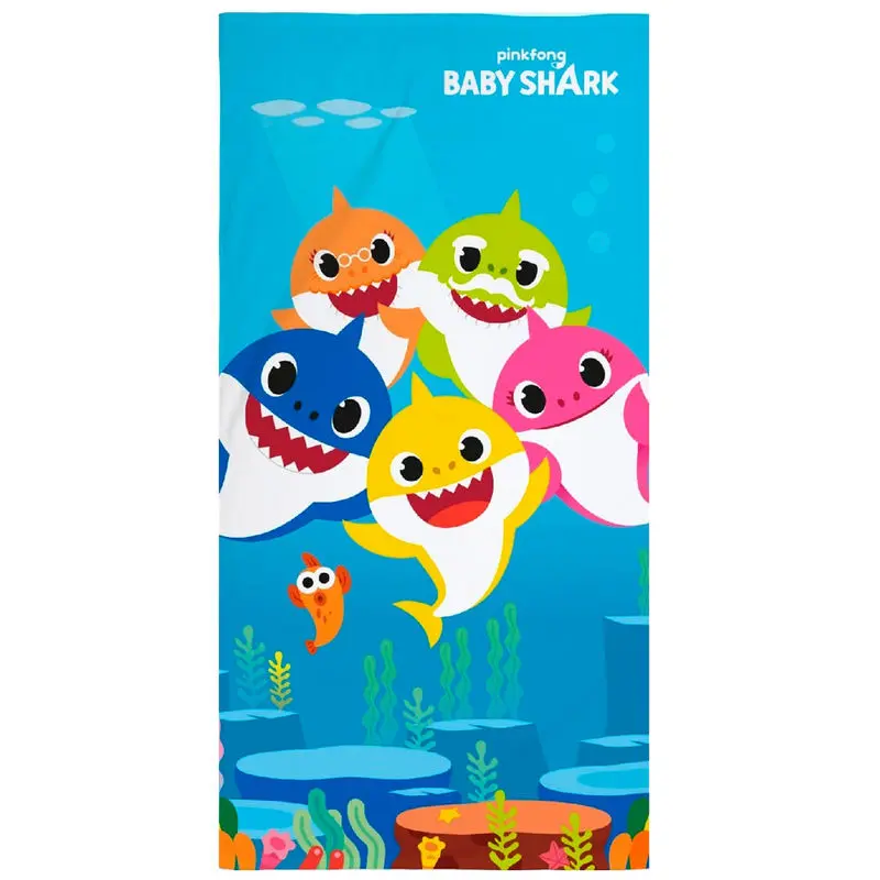 Baby Shark microfiber towel product photo
