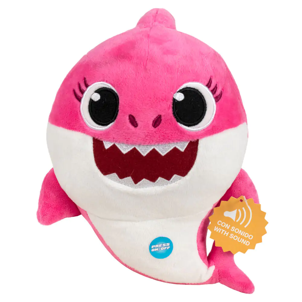 Baby Shark Mommy Shark plush with sound 17cm product photo