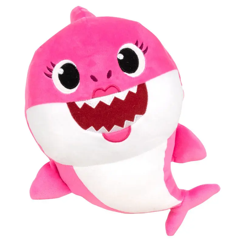 Baby Shark Mommy Shark soft plush toy with sound 17cm product photo