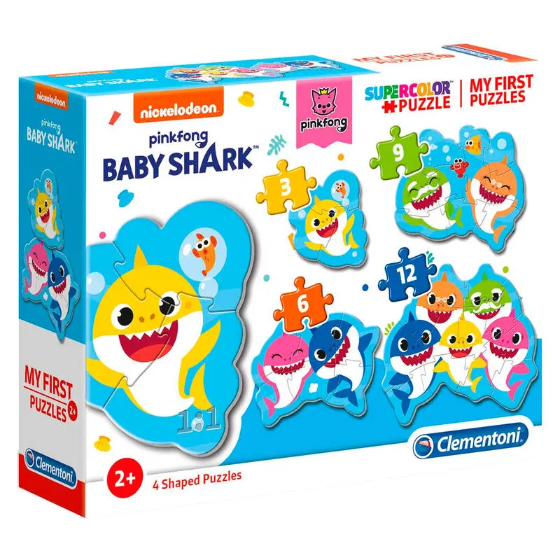 Baby Shark My First Puzzle 3-6-9-12pcs product photo