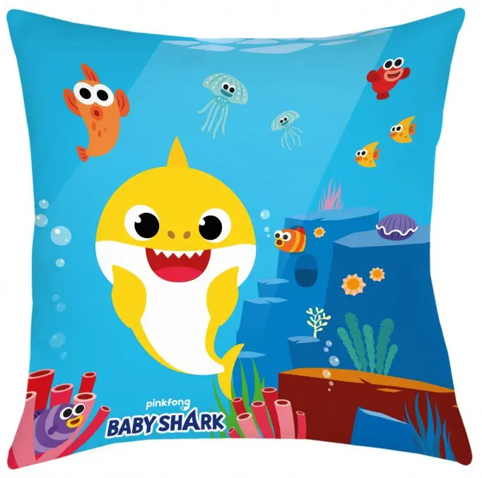 Baby Shark pillow, decorative pillow 40*40 cm product photo