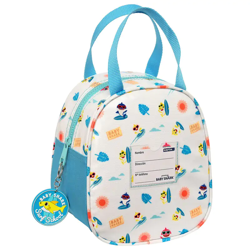 Baby Shark Surfing thermal lunch bag product photo