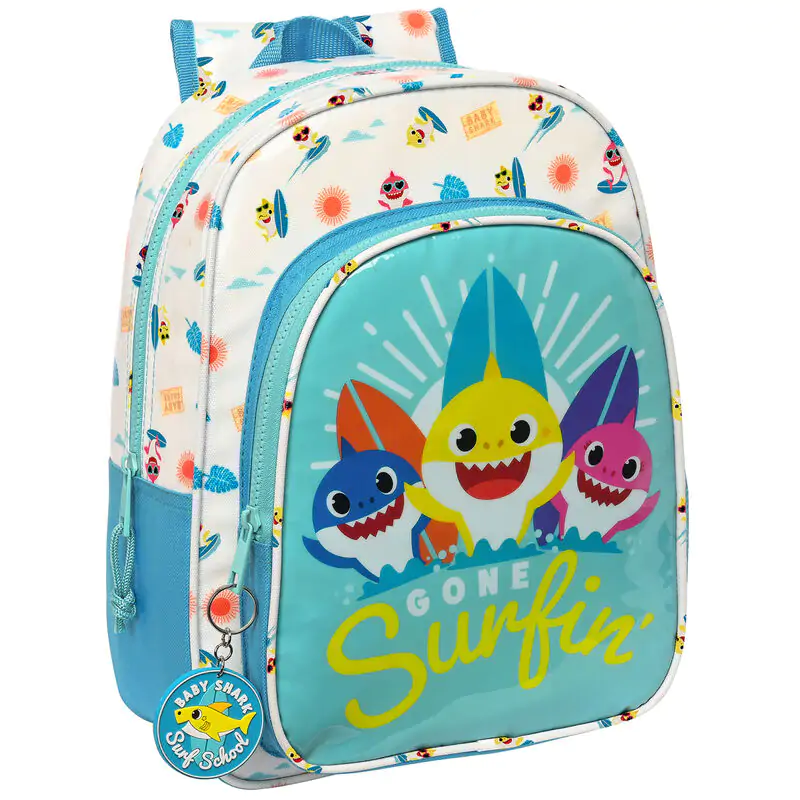 Baby Shark Surfing adaptable backpack 34cm product photo