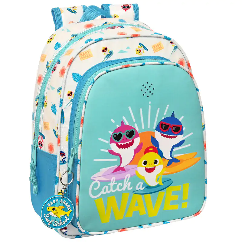 Baby Shark Surfing adaptable backpack 33cm product photo