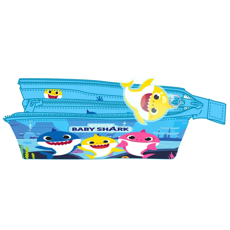 Baby Shark triple pencil case product photo