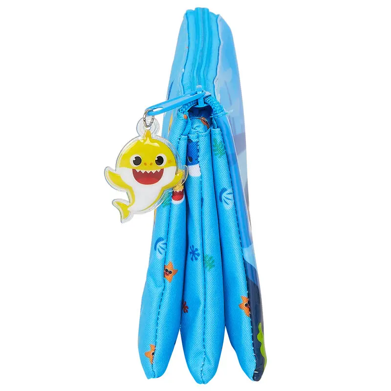 Baby Shark triple pencil case product photo