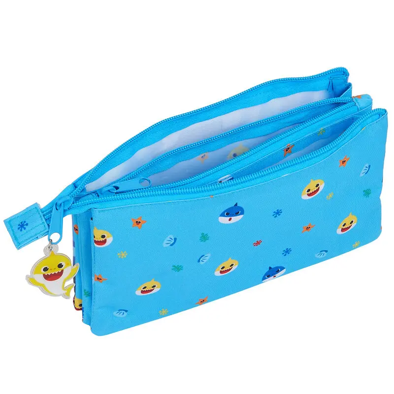 Baby Shark triple pencil case product photo