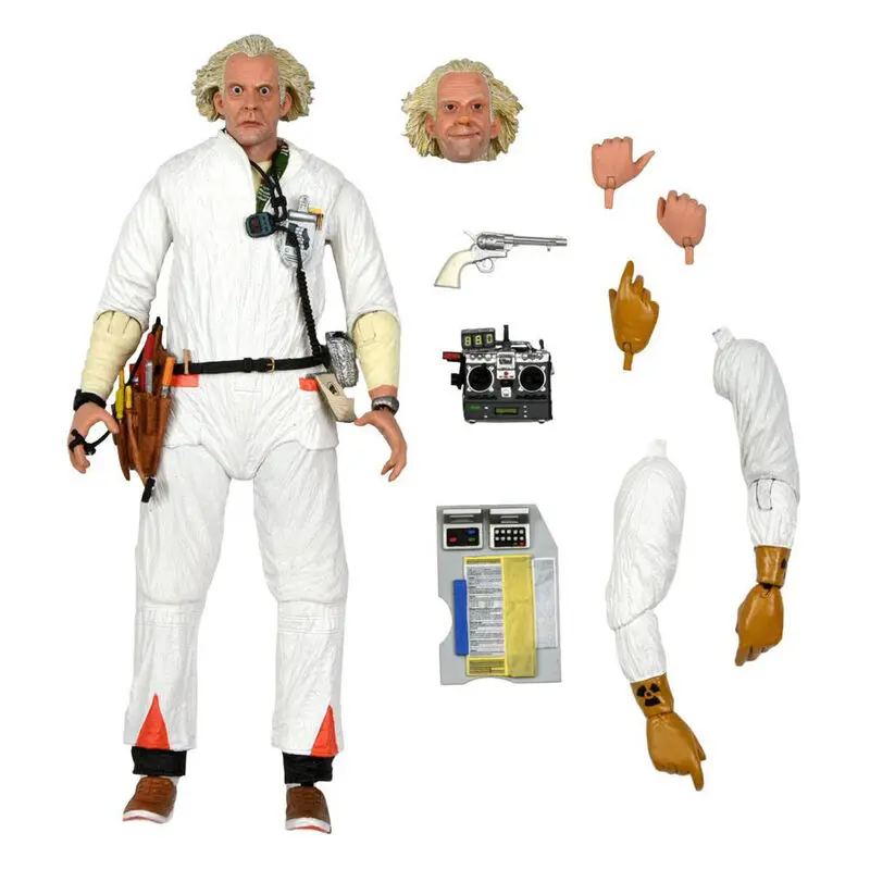 Back to the Future Action Figure Ultimate Doc Brown (1985) 18 cm product photo