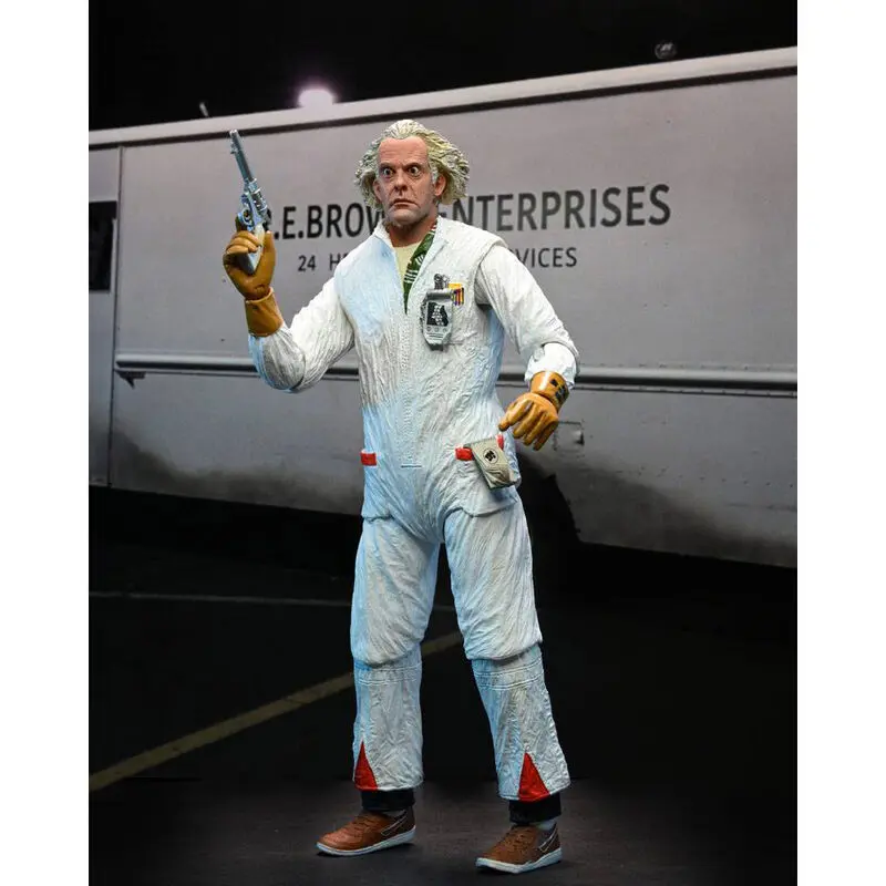 Back to the Future Action Figure Ultimate Doc Brown (1985) 18 cm product photo