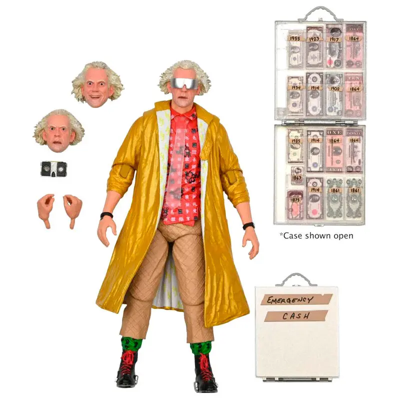 Back to the Future 2 Action Figure Ultimate Doc Brown (2015) 18 cm product photo