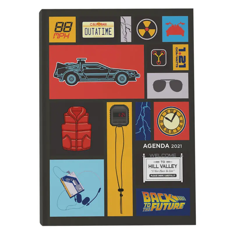 Back to the Future 2021 diary product photo