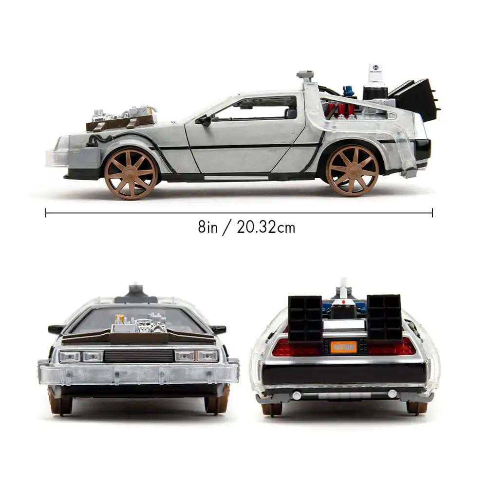 Back to the Future 3 Diecast Model 1/24 Time Machine Model 4 termékfotó