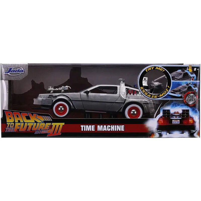 Back to the Future 3 DeLorean car product photo