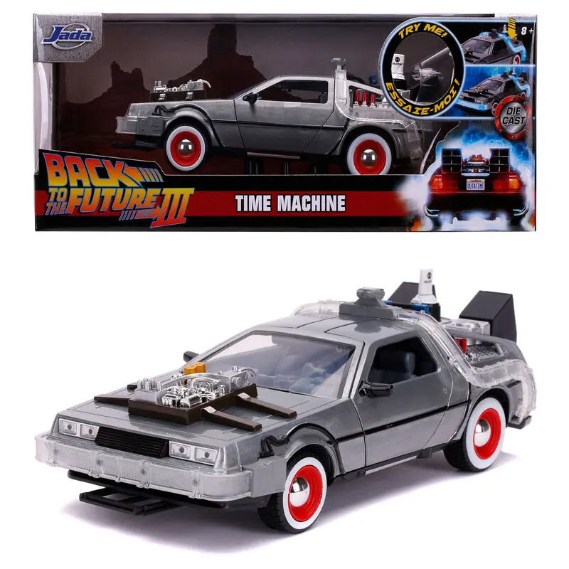 Back to the Future 3 DeLorean car product photo