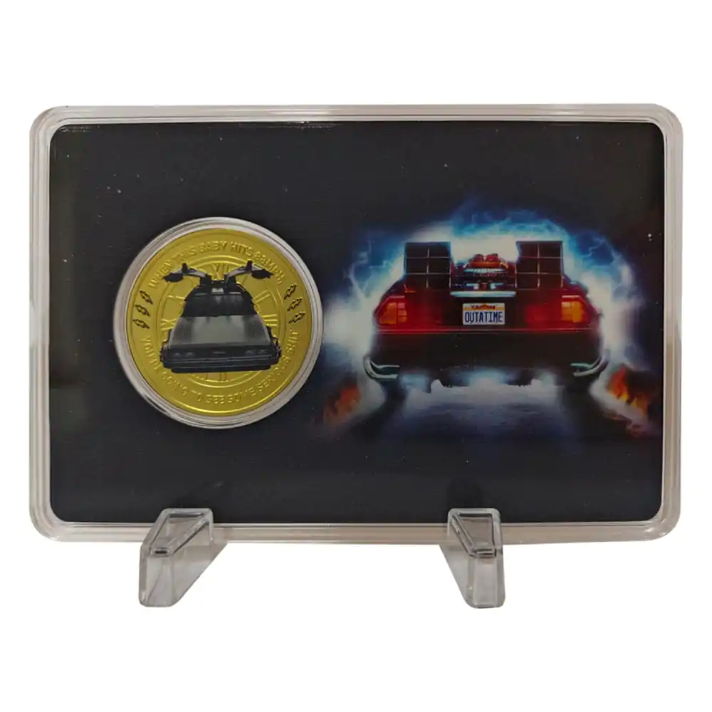 Back To The Future Collectable Coin 40th Anniversary Limited Edition          product photo