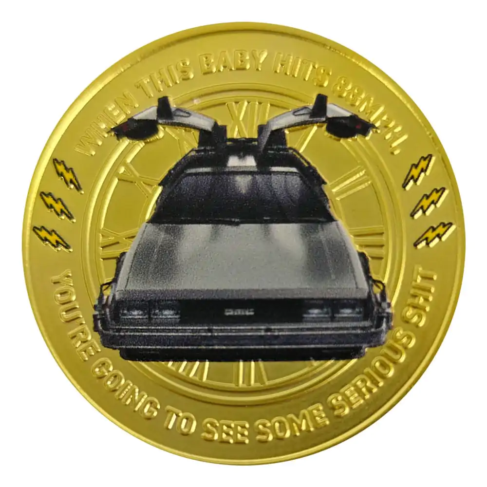 Back To The Future Collectable Coin 40th Anniversary Limited Edition          product photo