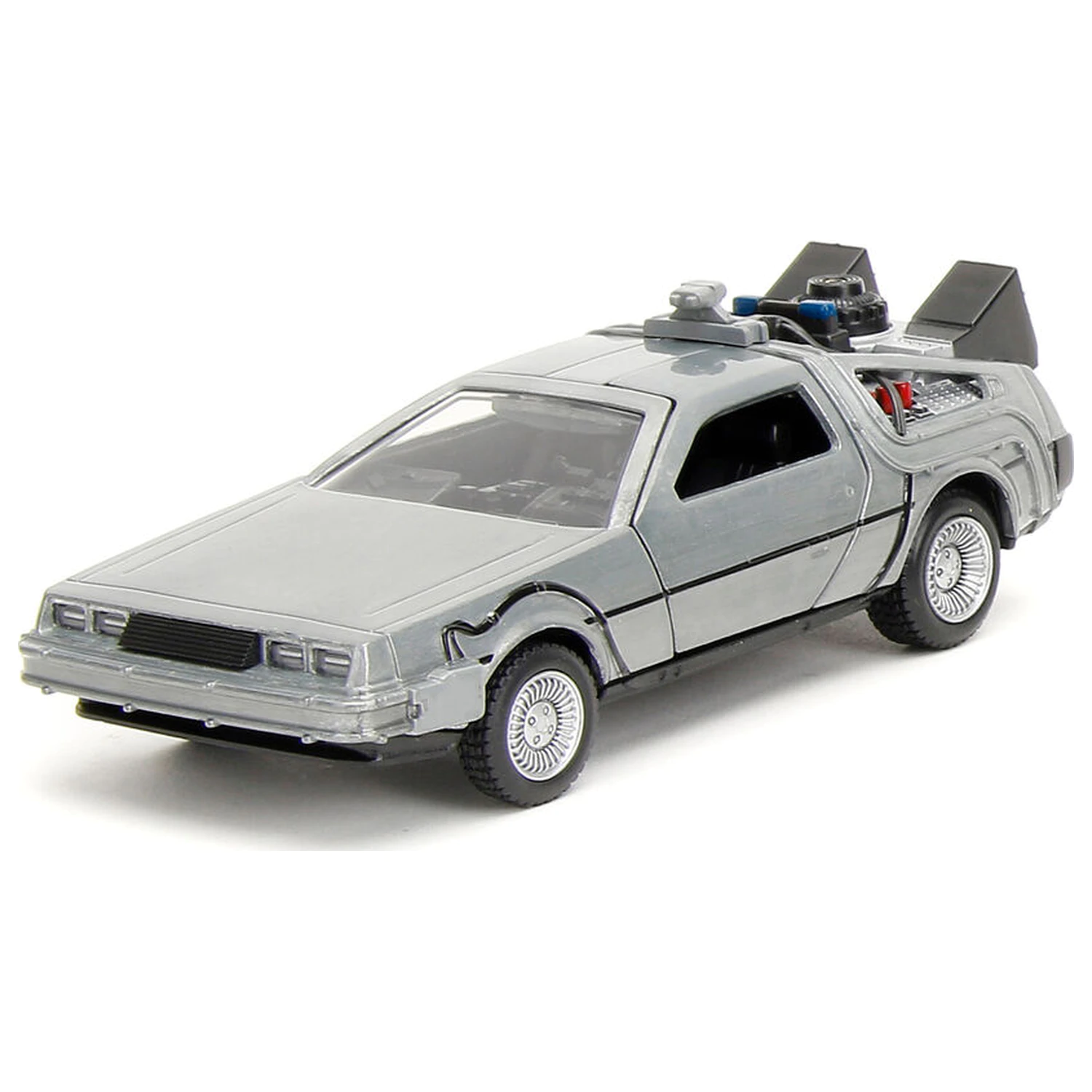 Back to the Future 40th Anniversary Time Machine pack 3 Delorean set product photo