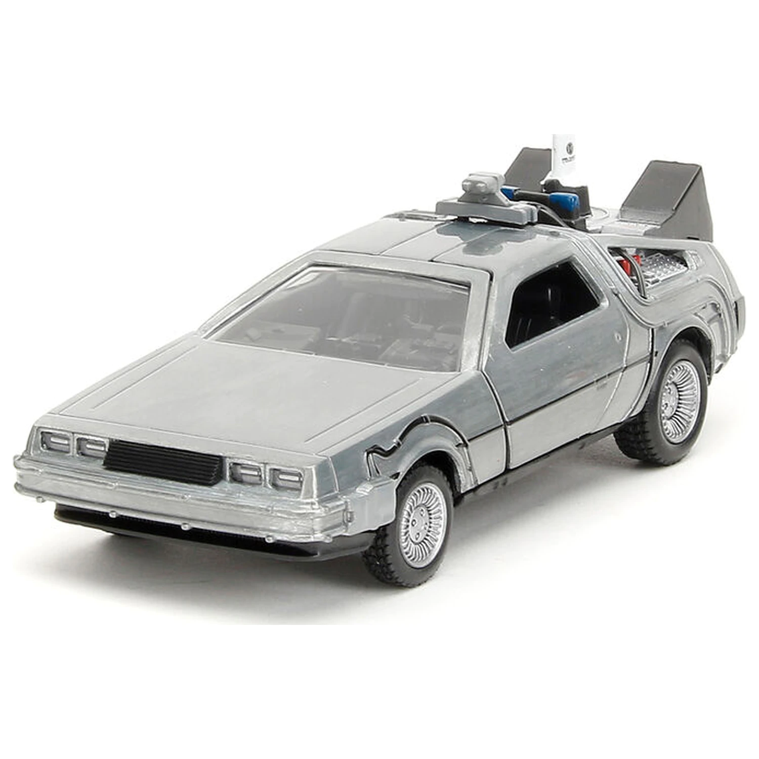 Back to the Future 40th Anniversary Time Machine pack 3 Delorean set product photo