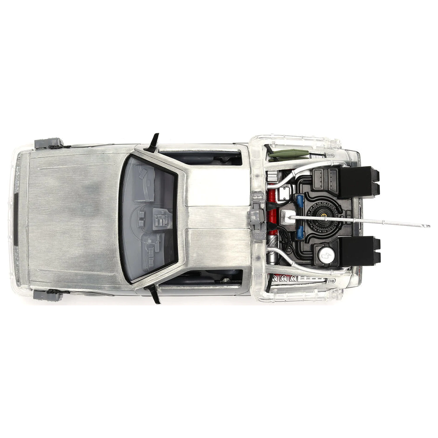 Back to the Future 40th Anniversary Time Machine Hollywood Rides DeLorean replica product photo