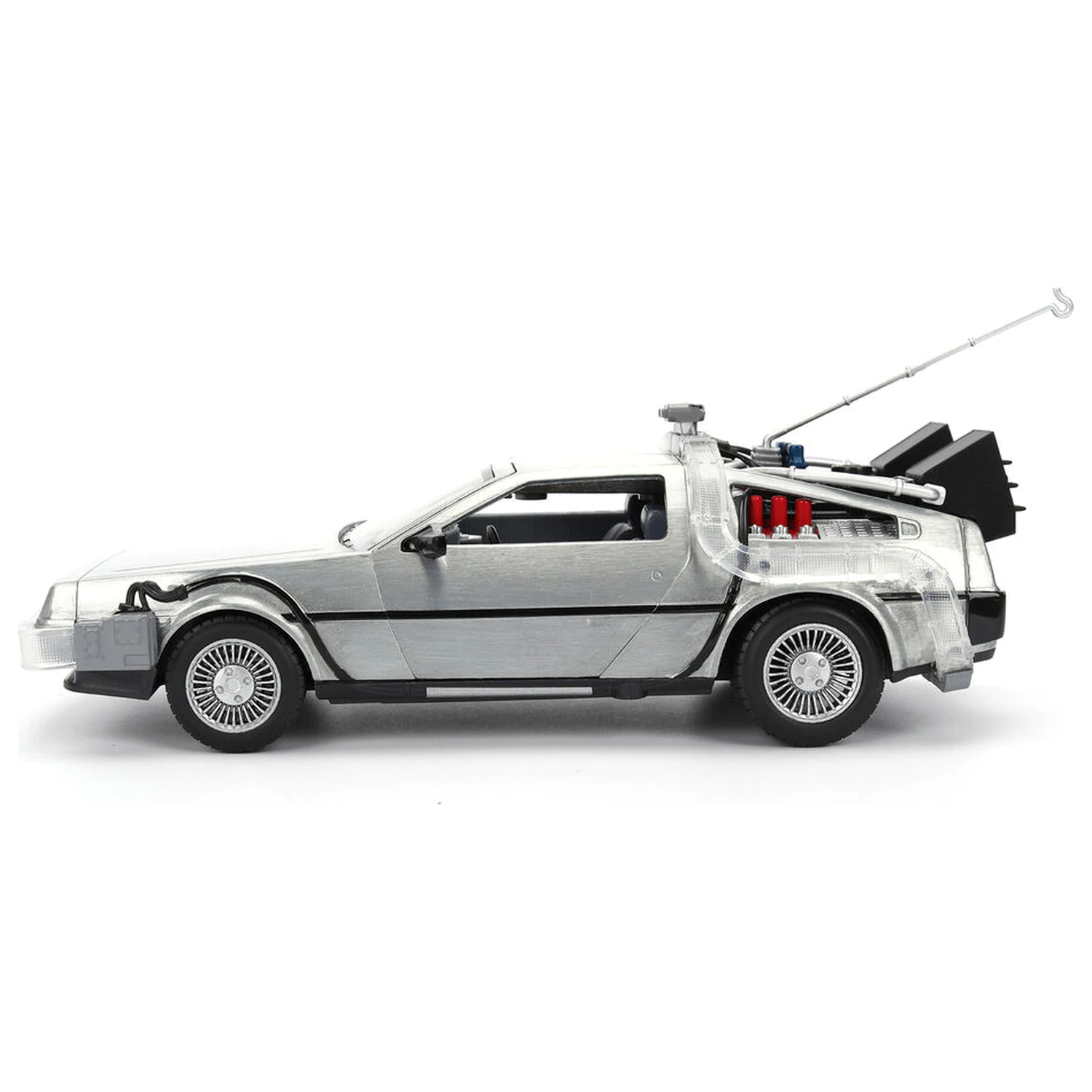 Back to the Future 40th Anniversary Time Machine Hollywood Rides DeLorean replica product photo