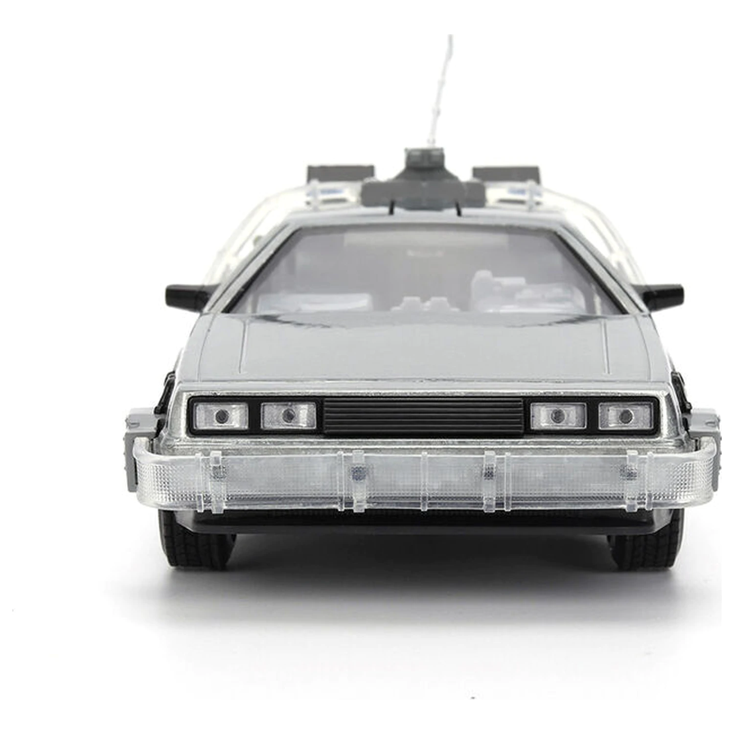 Back to the Future 40th Anniversary Time Machine Hollywood Rides DeLorean replica product photo