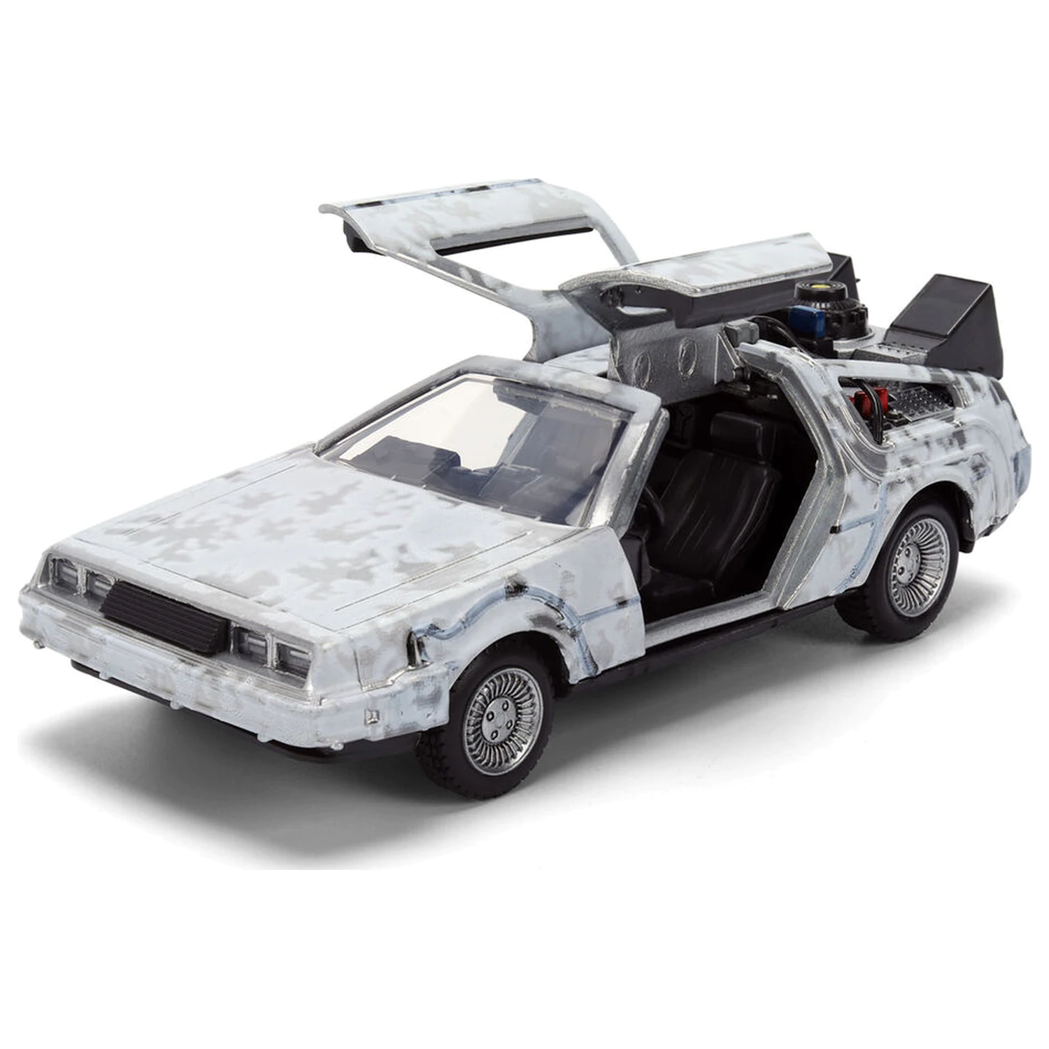 Back to the Future 40th Anniversary Time Machine Ice Effect DeLorean replica product photo