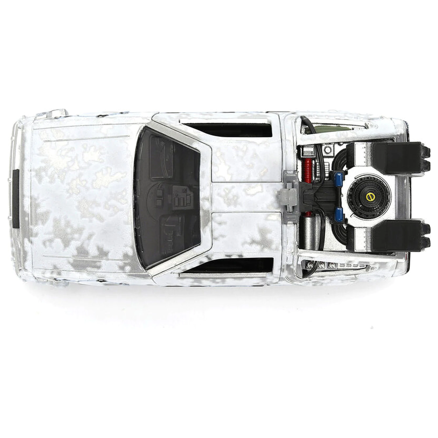 Back to the Future 40th Anniversary Time Machine Ice Effect DeLorean replica product photo