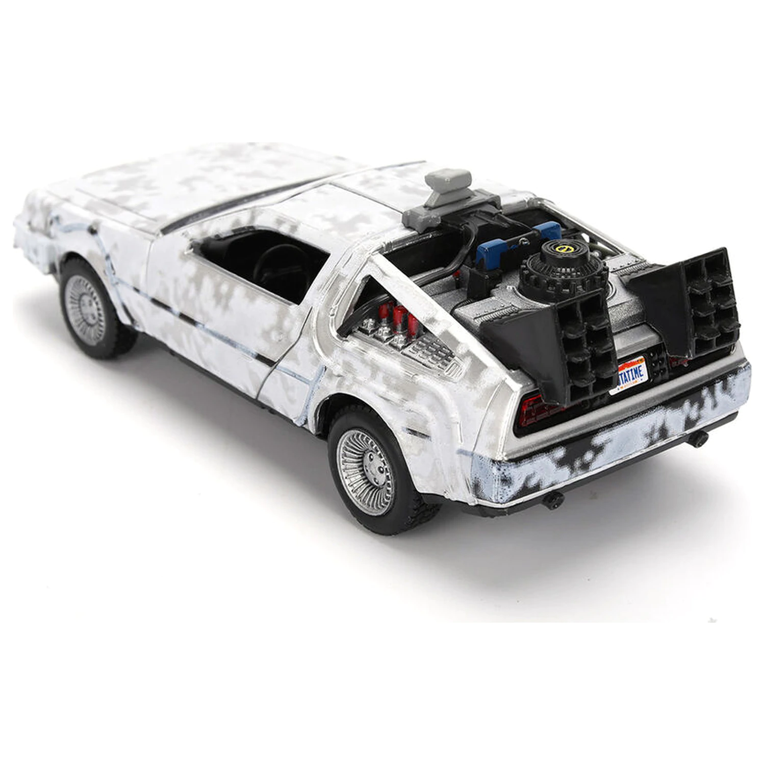 Back to the Future 40th Anniversary Time Machine Ice Effect DeLorean replica product photo