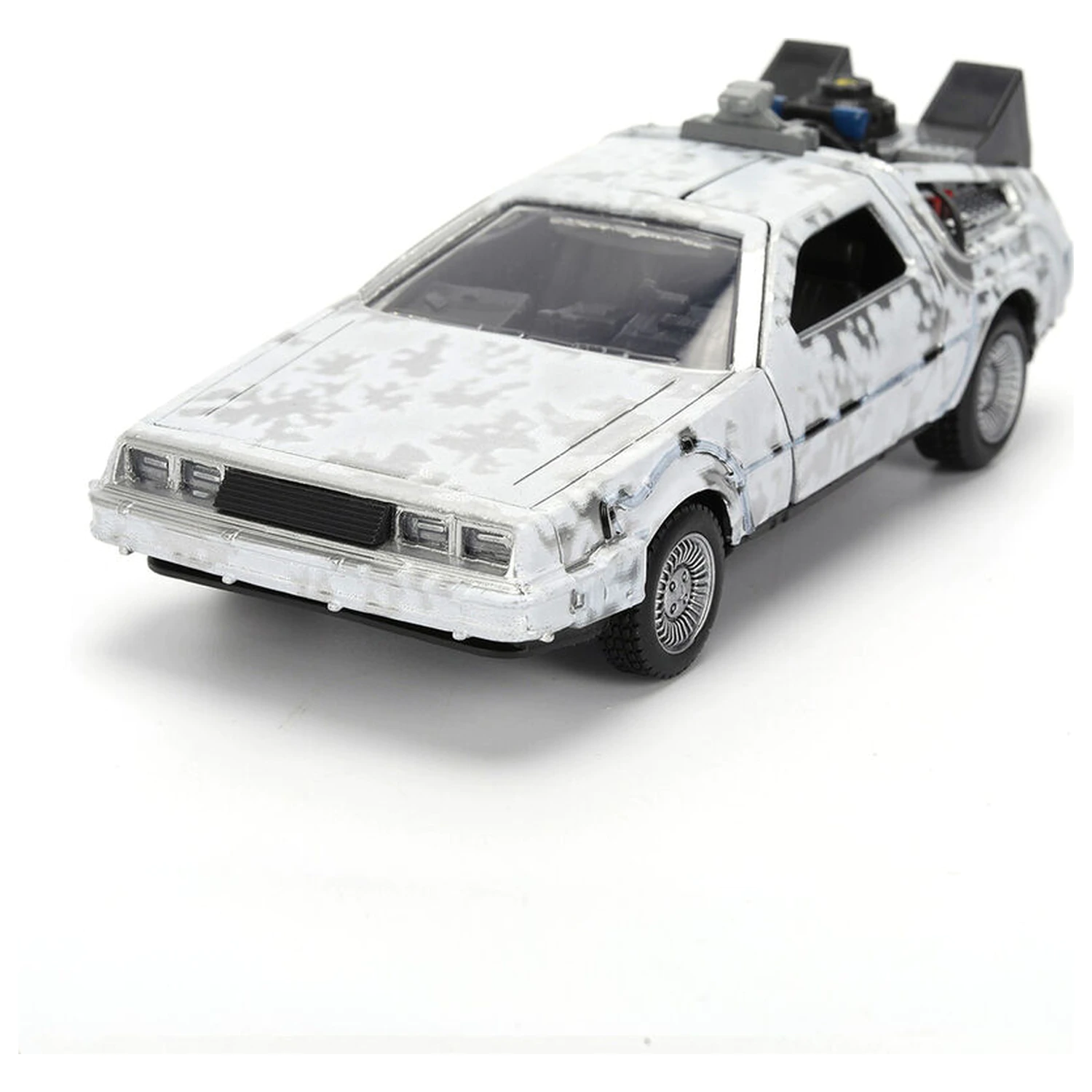 Back to the Future 40th Anniversary Time Machine Ice Effect DeLorean replica product photo