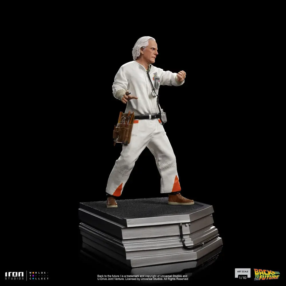 Back to the Future Art Scale Statue 1/10 Doc Brown 22 cm product photo