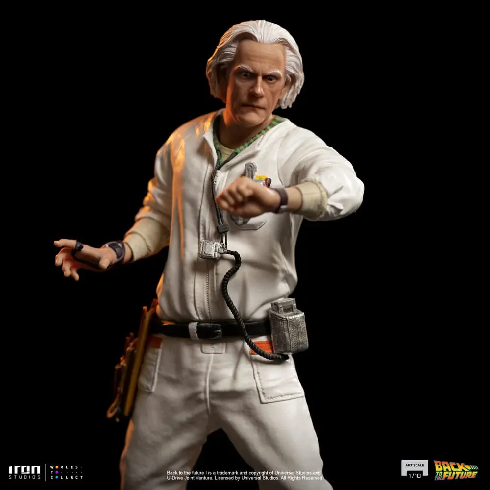 Back to the Future Art Scale Statue 1/10 Doc Brown 22 cm product photo