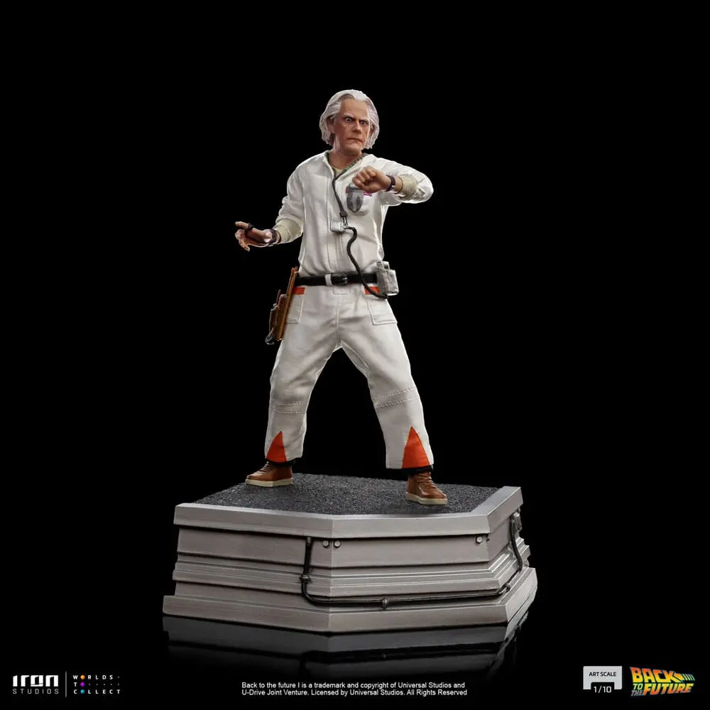 Back to the Future Art Scale Statue 1/10 Doc Brown 22 cm product photo