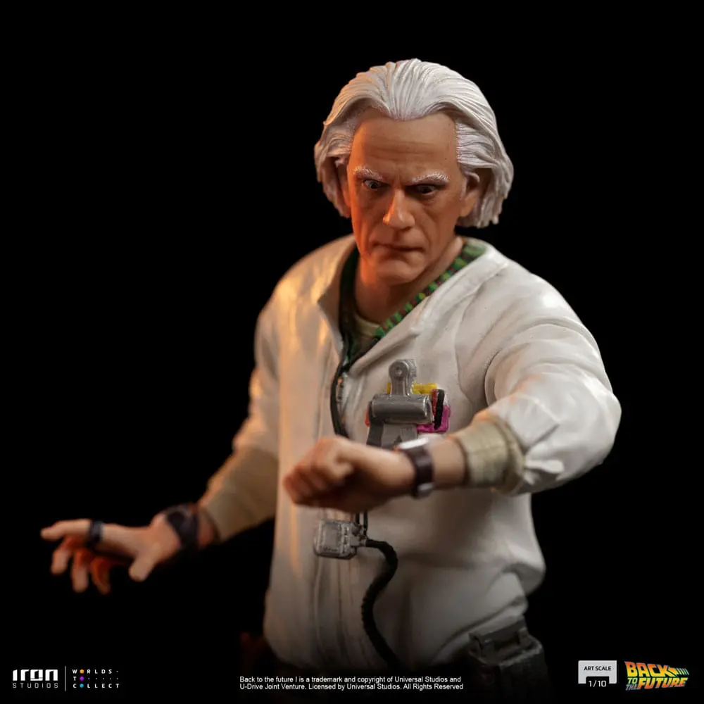 Back to the Future Art Scale Statue 1/10 Doc Brown 22 cm product photo