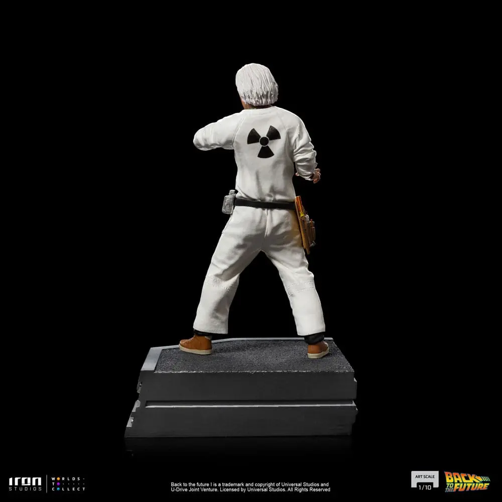 Back to the Future Art Scale Statue 1/10 Doc Brown 22 cm product photo