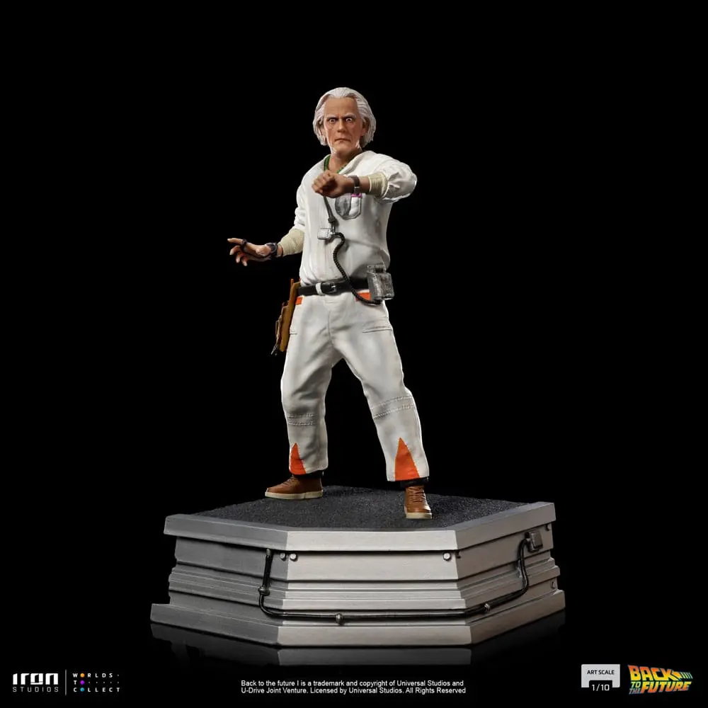 Back to the Future Art Scale Statue 1/10 Doc Brown 22 cm product photo