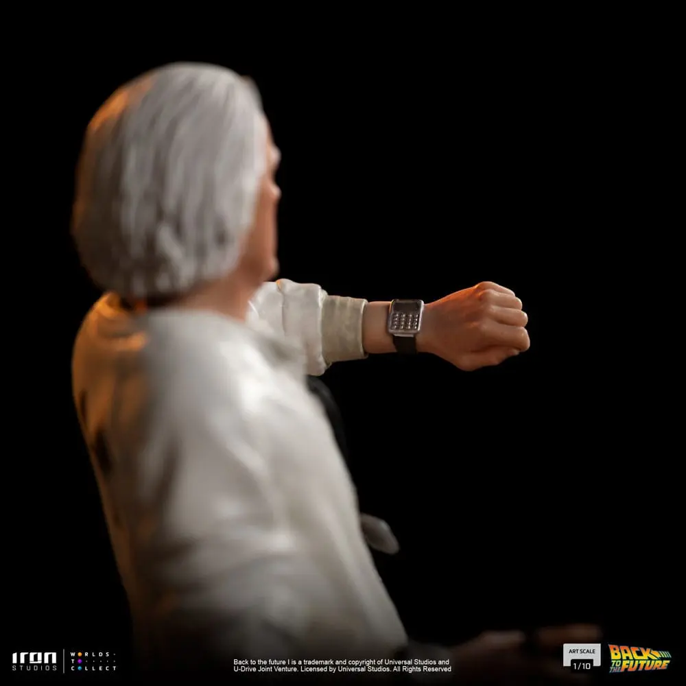 Back to the Future Art Scale Statue 1/10 Doc Brown 22 cm product photo