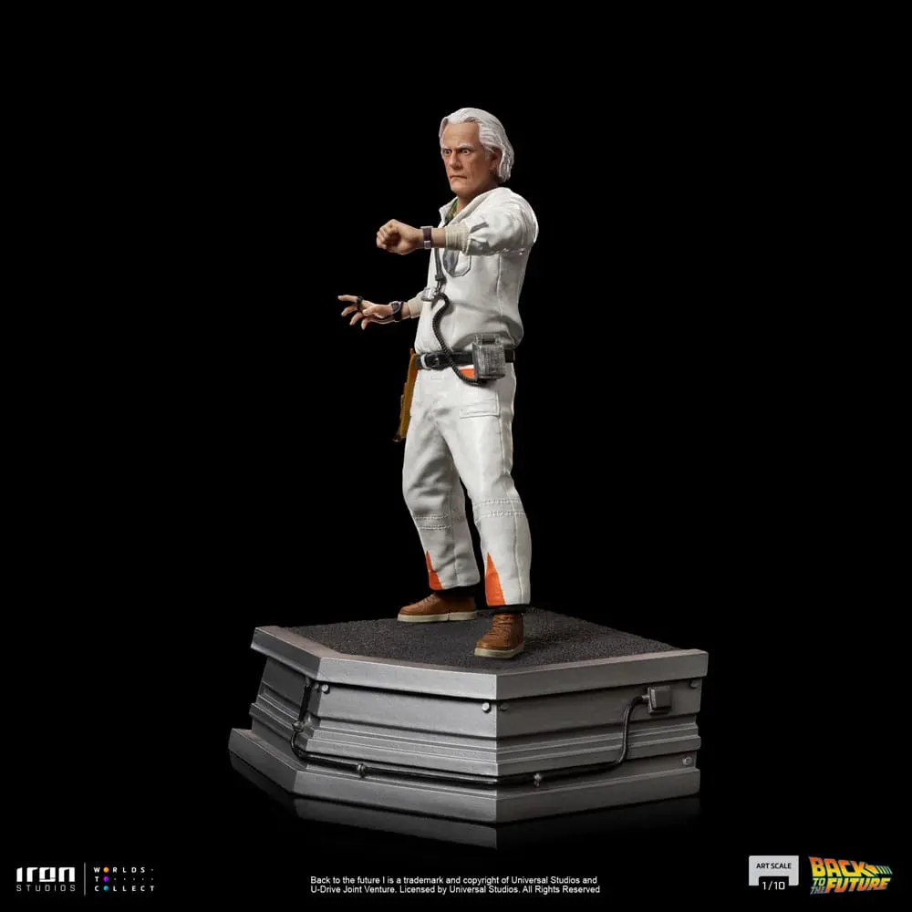Back to the Future Art Scale Statue 1/10 Doc Brown 22 cm product photo