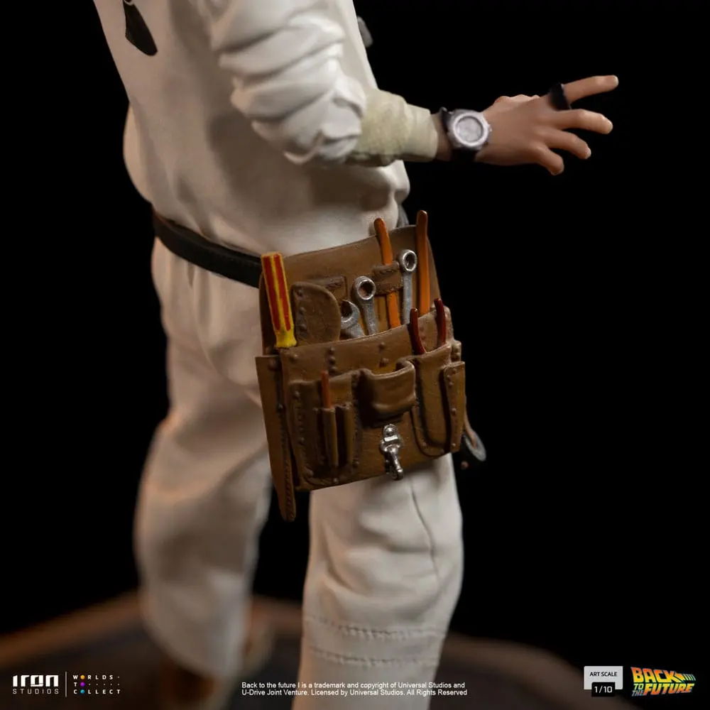 Back to the Future Art Scale Statue 1/10 Doc Brown 22 cm product photo