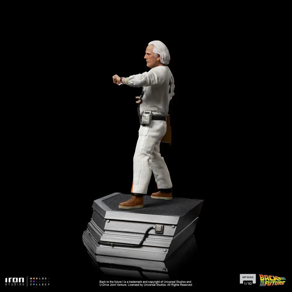 Back to the Future Art Scale Statue 1/10 Doc Brown 22 cm product photo