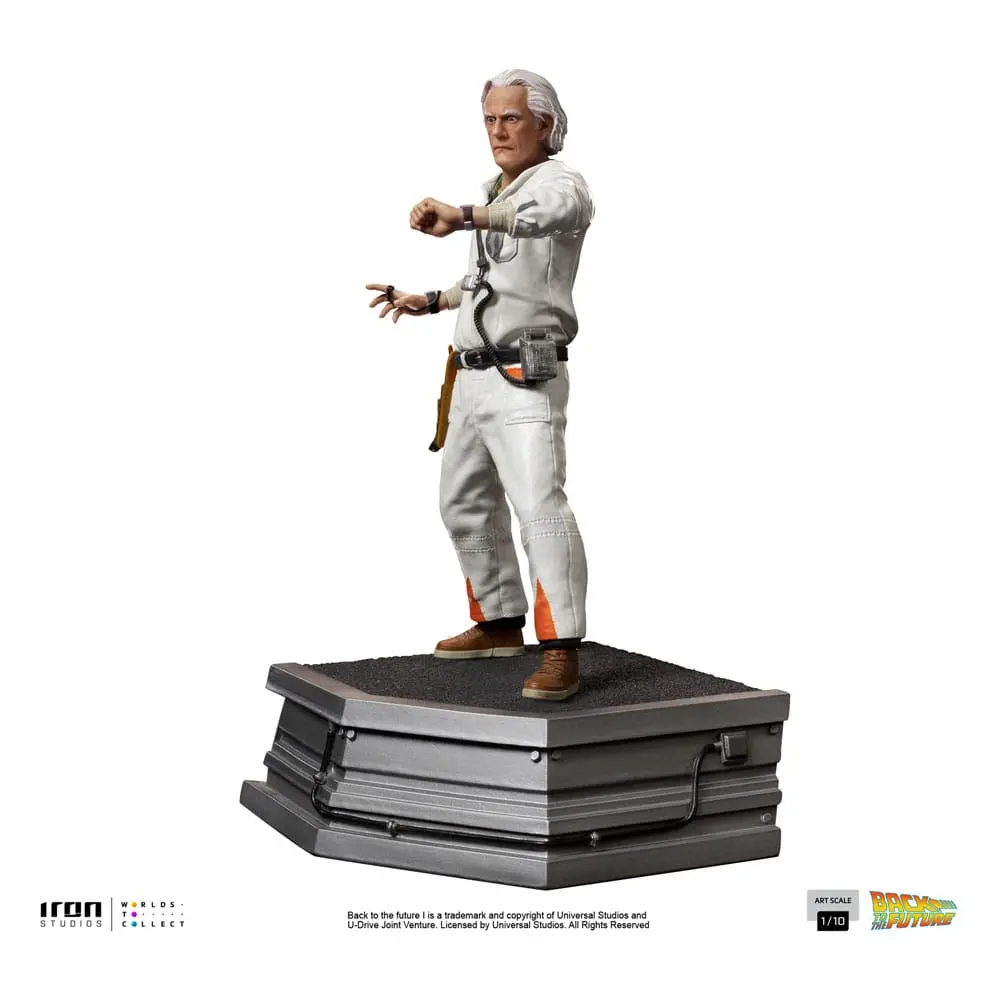 Back to the Future Art Scale Statue 1/10 Doc Brown 22 cm product photo
