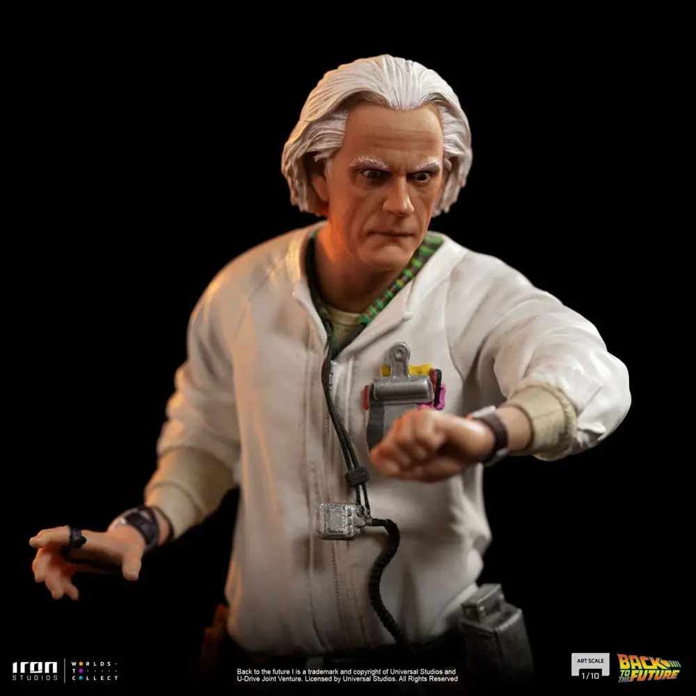 Back to the Future Art Scale Statue 1/10 Doc Brown 22 cm product photo