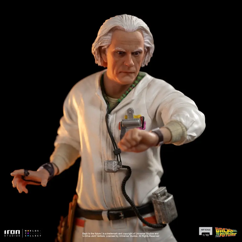 Back to the Future Art Scale Statue 1/10 Doc Brown 22 cm product photo