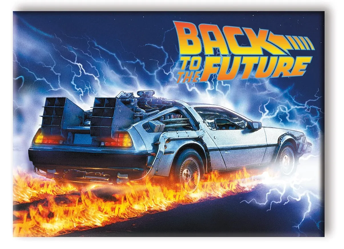 BACK TO THE FUTURE - Burn Out - Magnet 6.3x8.9cm product photo