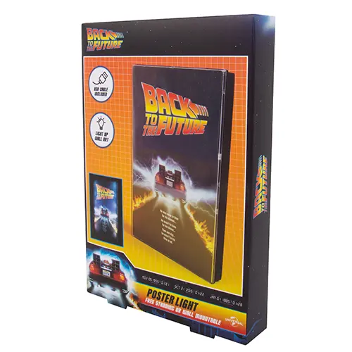 Back to the Future Poster light Burning Rubber product photo