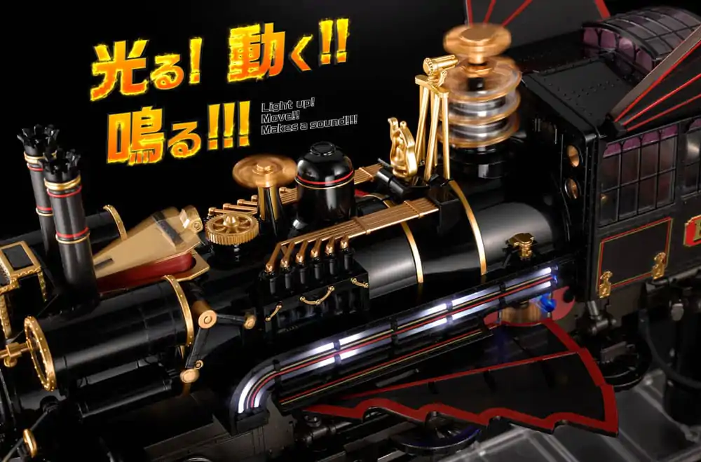 Back To The Future Chogokin Action Figure Time Train 52 cm product photo