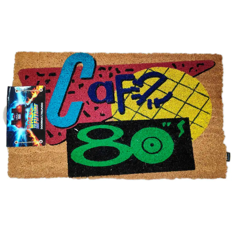 Back to the Future Coffee 80 doormat product photo