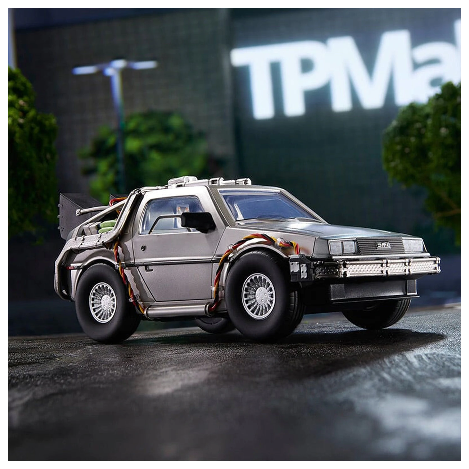 Back to the Future Delorean vehicle figure product photo