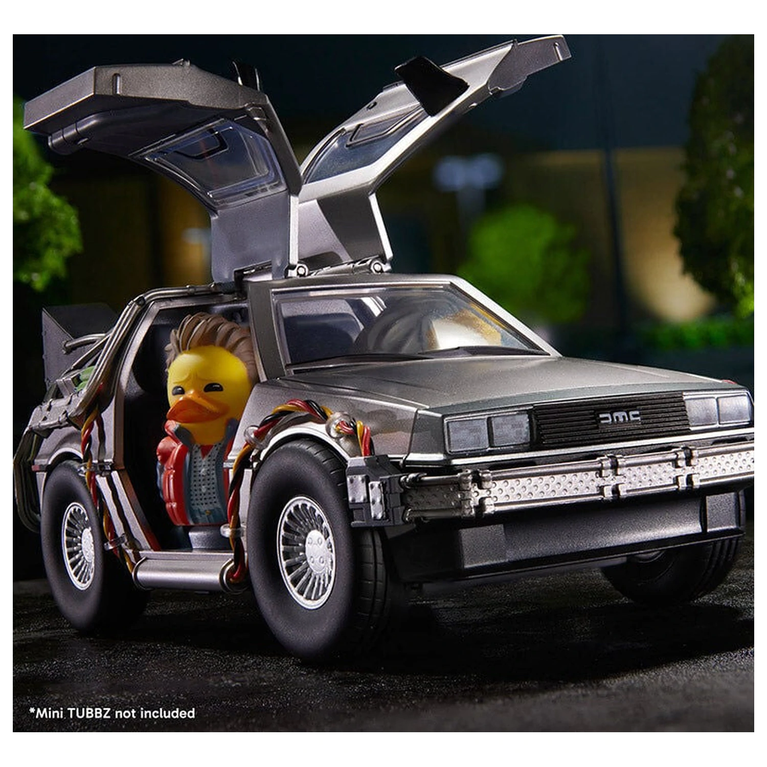 Back to the Future Delorean vehicle figure product photo
